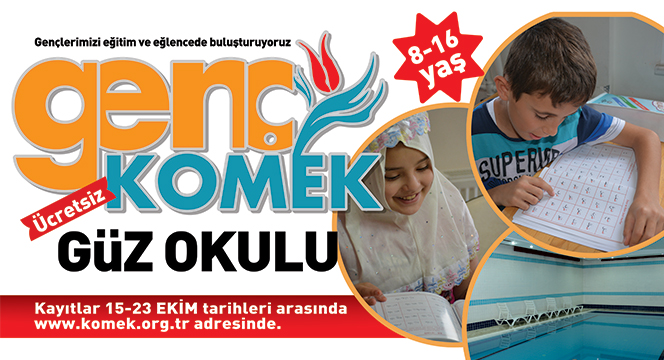 Öğrenciler Hafta Sonu Genç KOMEK`te Öğrenciler Hafta Sonu Genç KOMEK`te