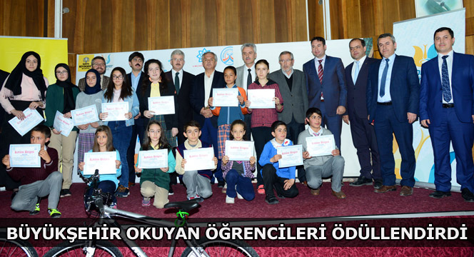 Büyükşehir Okuyan Öğrencileri Ödüllendirdi Büyükşehir Okuyan Öğrencileri Ödüllendirdi