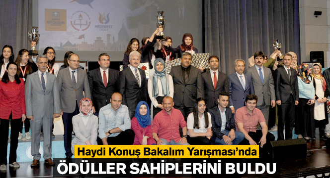 Haydi Konuş Bakalım Yarışması`nda Ödüller Sahiplerini Buldu Haydi Konuş Bakalım Yarışması`nda Ödüller Sahiplerini Buldu