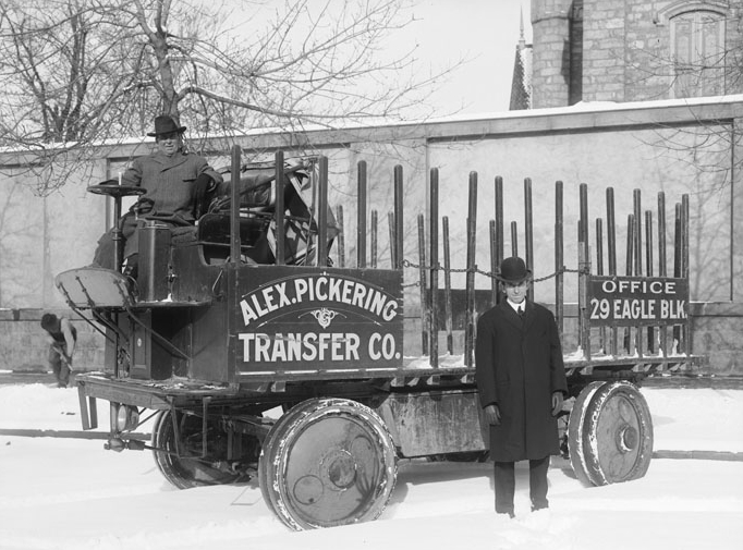 1911 yılında kamyon