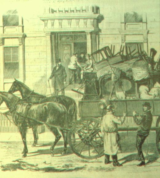 1887 yıllarında evden eve taşımacılık