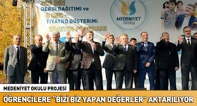Öğrencilere ``Bizi Biz Yapan Değerler`` Aktarılıyor