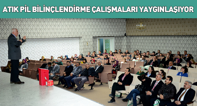 Atık Pil Bilinçlendirme Çalışmaları Yaygınlaşıyor