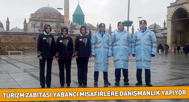 Turizm Zabıtası Yabancı Misafirlere Danışmanlık Yapıyor