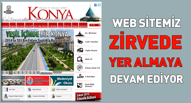 Web Sitemiz Zirvede Yer Almaya Devam Ediyor