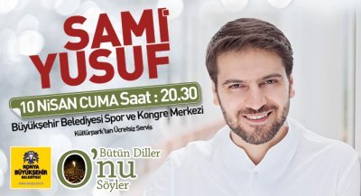 Sami Yusuf 10 Nisan`da Konya`da