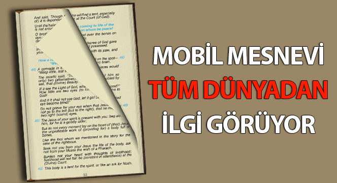 Mobil Mesnevi Tüm Dünyadan İlgi Görüyor
