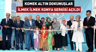 Altın Dokunuşlar ``İlmek İlmek Konya``ya Yoğun İlgi