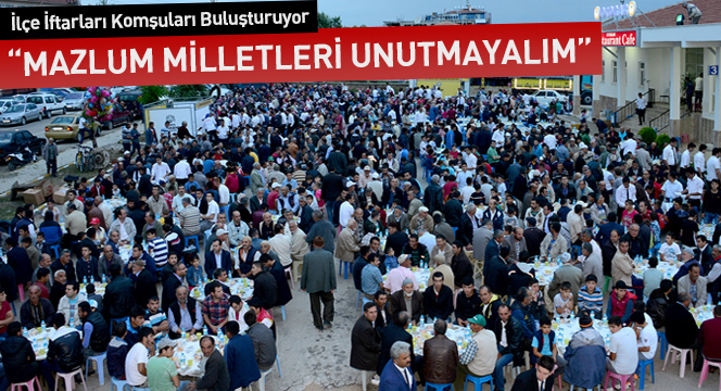 Mazlum Milletleri Unutmayalım