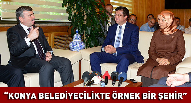 Konya Belediyecilikte Örnek Bir Şehir