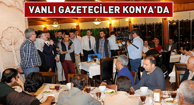 Vanlı Gazeteciler Konya`da