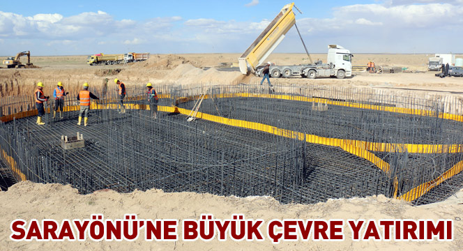 Sarayönü`ne Büyük Çevre Yatırımı