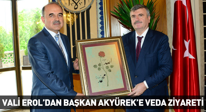 Vali Canbolat`tan Başkan Akyürek`e Ziyaret