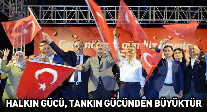 Halkın Gücü, Tankın Gücünden Büyüktür