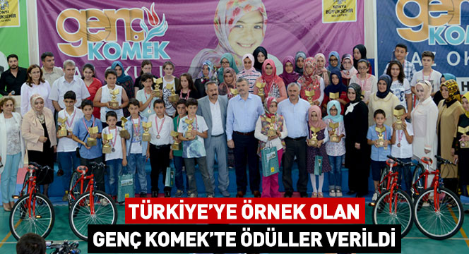 Türkiye`ye Örnek Olan Genç KOMEK`te Ödüller Verildi