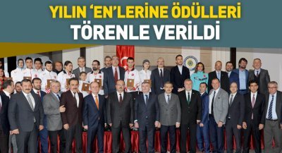 Başkan Akyürek ``Yılın Enleri`` Ödül Törenine Katıldı