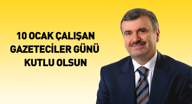 10 Ocak Çalışan Gazeteciler Günü Kutlu Olsun