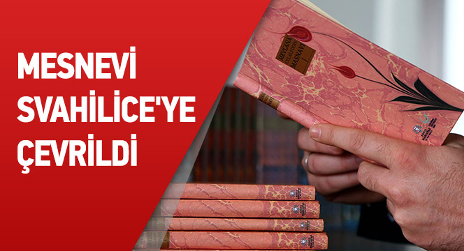 Mesnevi Svahilice\'ye Çevrildi