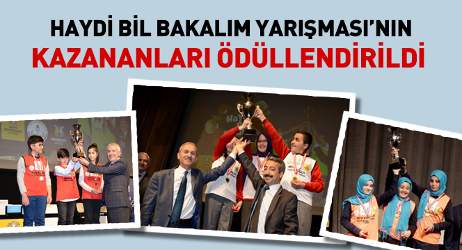 Haydi Bil Bakalım Yarışması`nın Kazananları Ödüllendirildi