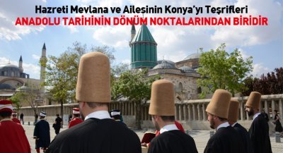 Hazreti Mevlana ve Ailesi 789. Kez Karşılandı