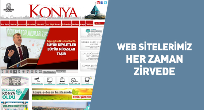 Web Sitelerimiz Her Zaman Zirvede