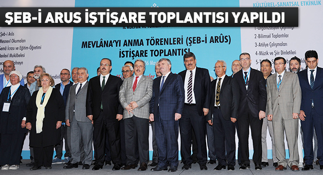 Şeb-İ Arus İstişare Toplantısı Yapıldı