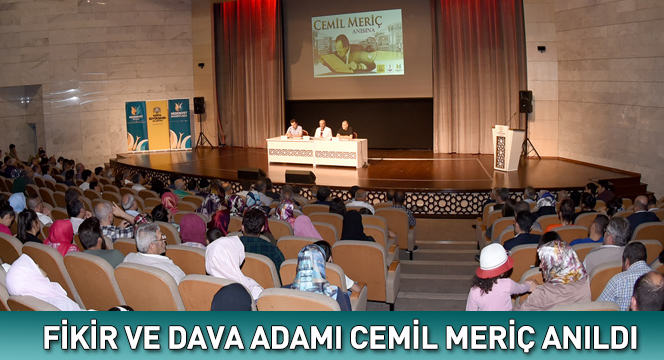 Fikir ve Dava Adamı Cemil Meriç Anıldı