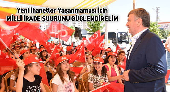 Yeni İhanetler Yaşanmaması İçin Milli İrade Şuurunu Güçlendirelim