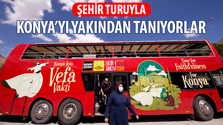 Şehir Turuyla Konya’yı Yakından Tanıyorlar