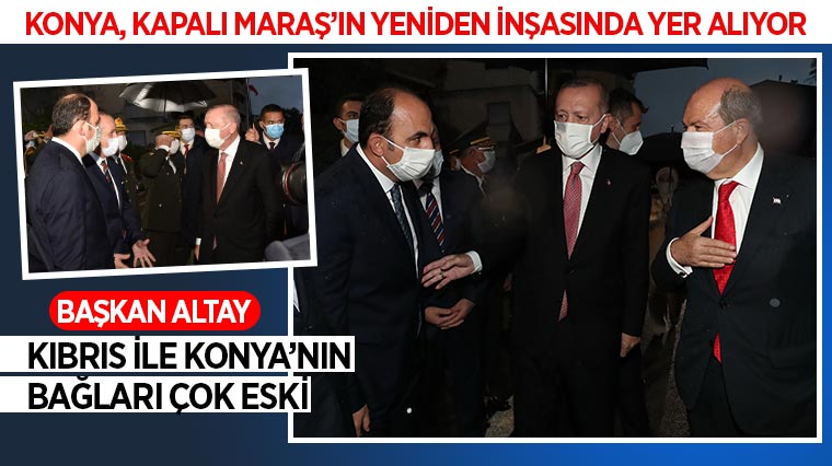 Konya, Kapalı Maraş’ın Yeniden İnşasında Yer Alıyor