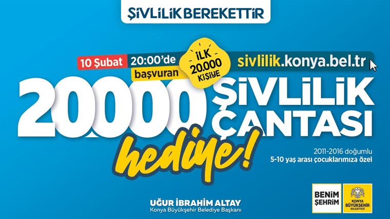 Konyalı Çocukların Şivlilik Hediyesi Büyükşehir’den