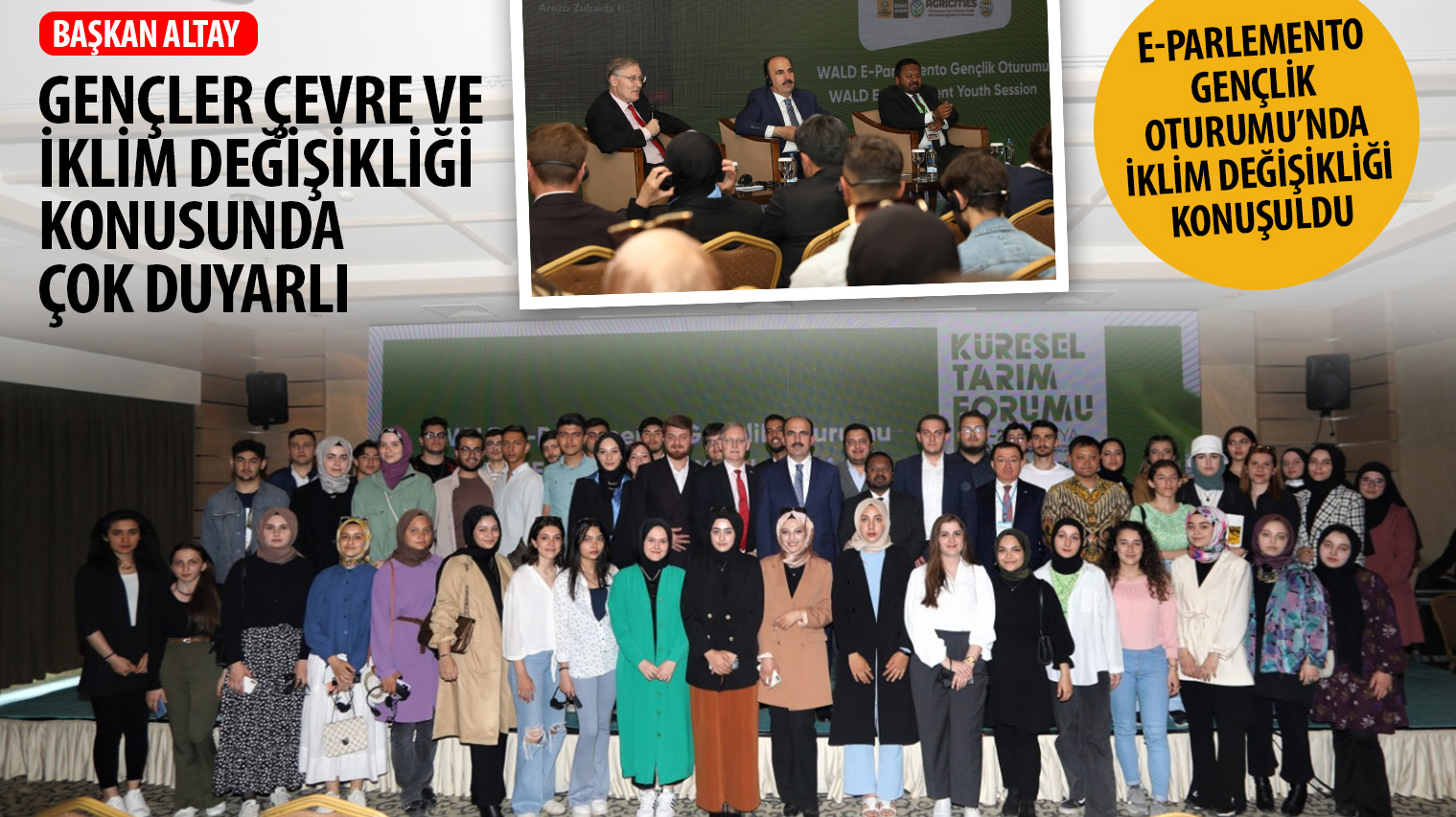 E-Parlemento Gençlik Oturumu’nda İklim Değişikliği Konuşuldu E-Parlemento Gençlik Oturumu’nda İklim Değişikliği Konuşuldu