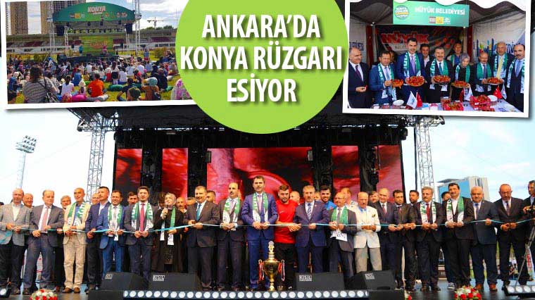 Ankara’da Konya Rüzgarı Esiyor