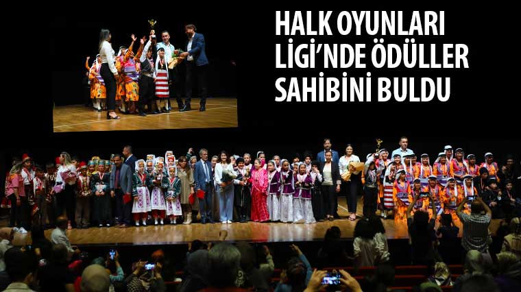 Halk Oyunları Ligi’nde Ödüller Sahibini Buldu