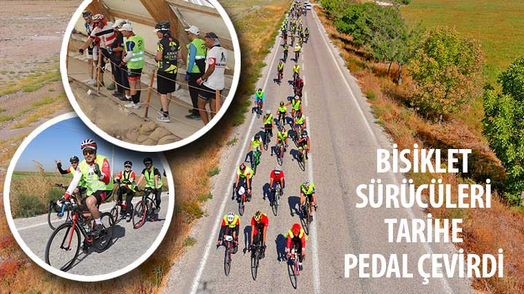 Bisiklet Sürücüleri Tarihe Pedal Çevirdi