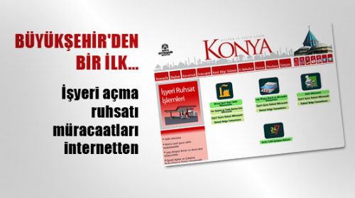 konya işyeri açma ruhsatı online başvuru